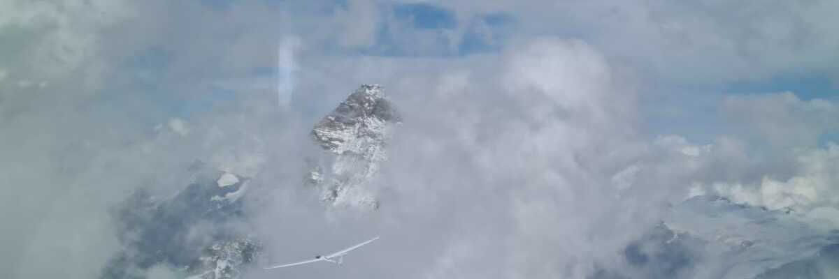 Flugwegposition um 14:20:22: Aufgenommen in der Nähe von 11010 Bionaz, Aostatal, Italien in 4023 Meter